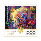 Buffalo 1000pc Puzzle - Flights of Fantasy - Glitter Edition - Twilight Marketplace-TCG Nerd